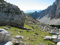 Blick zurück ins Rauchkar